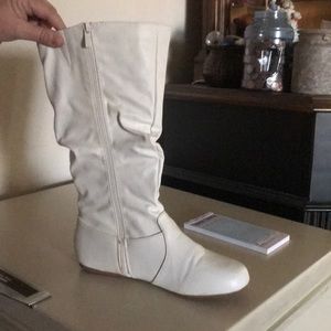 White boots